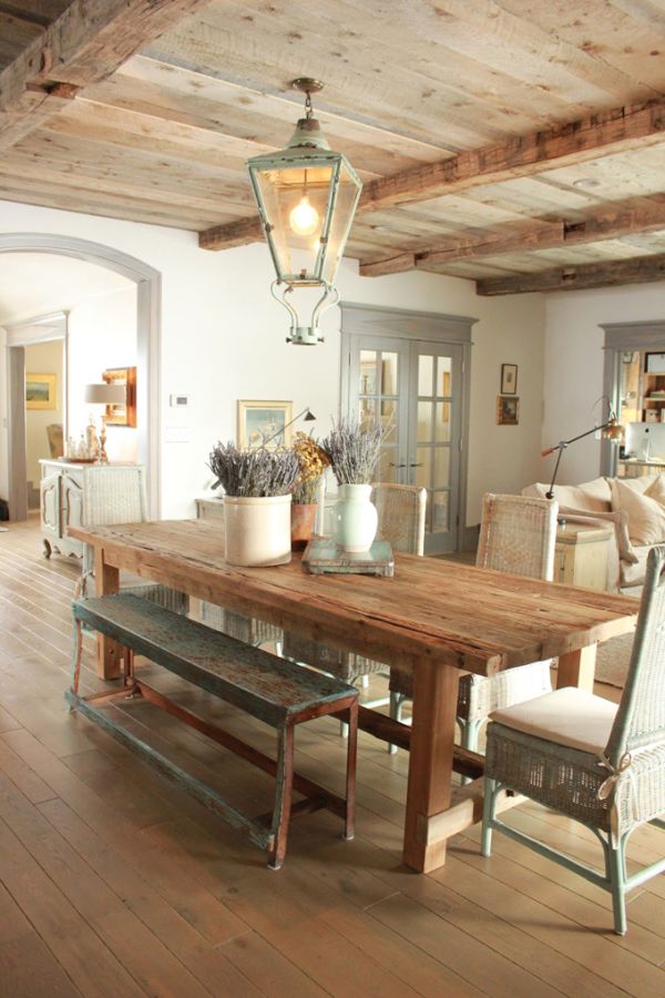 gorgeous-wood-dining-table-and-ceilings